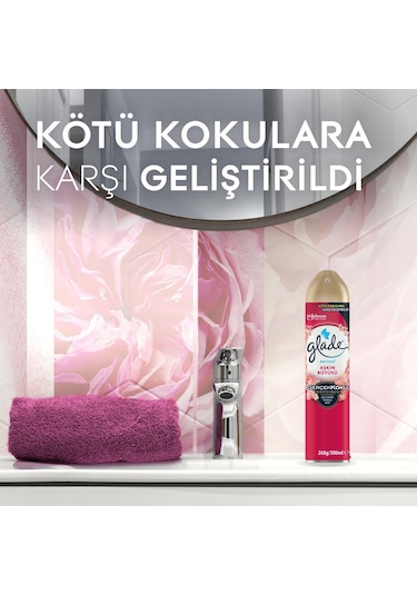 Glade Aerosol Oda Kokusu Aşkın Büyüsü 3'lü Set