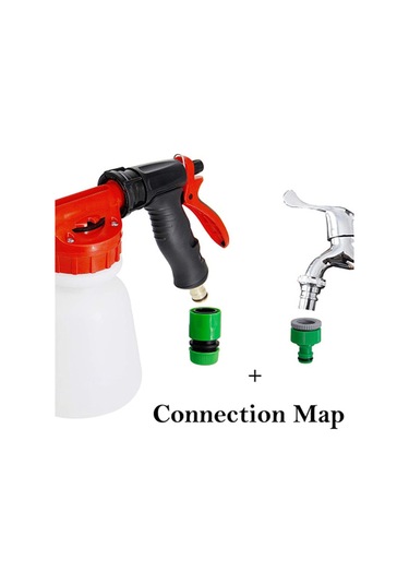 Lgq Araba Yı Köpüğü Tabancası Bahçe Hortumu Ayarlanabil Oranlı