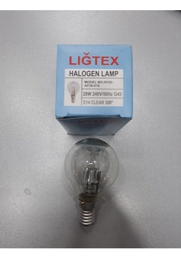 Fırın Ampulü E-14 Duylu 28 Wat 300Derece Isıya Dayanıklı Ampul