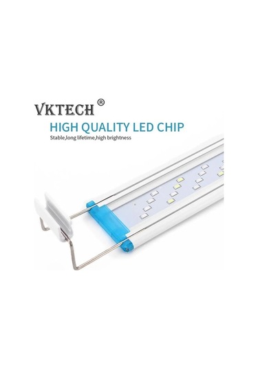 Silkroadselect Longbangdian Shop 18cm Ab Tarzı Akvaryum Işık Çubuğu Led Balık Tankı Lamba Üzerinde Ince Klip Bitki Büyüyen Aydınlatma Sucul Peyzaj Dekor Cm Ab Abd Renkli