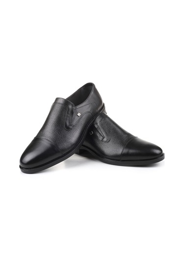 Fosco 3128 Hakiki Deri Termo Taban Klasik Erkek Ayakkabı Siyah