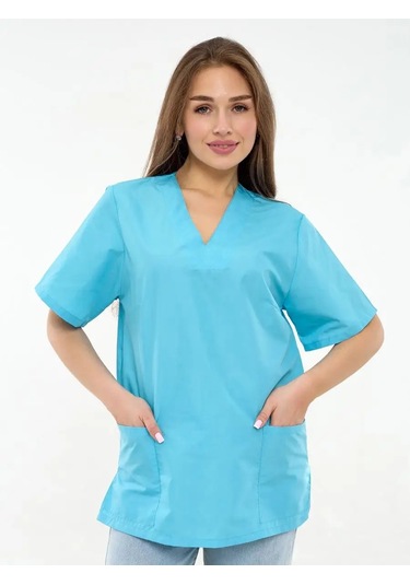 Nairimed Kadın Tıbbi Gömlek 90607988 Turkuaz