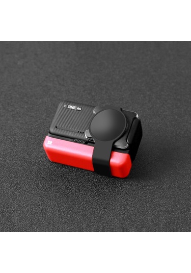 Puluz Lens Korumaları Insta360 One R / Rs / Sphere Siyah İçin Pc Koruyucu Kapak