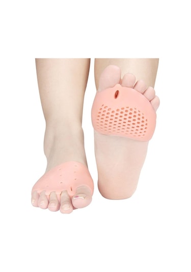 Ayak Gömlek Silikon Nasır Koruyucu 5 Parmak Ayırıcı Makaralı