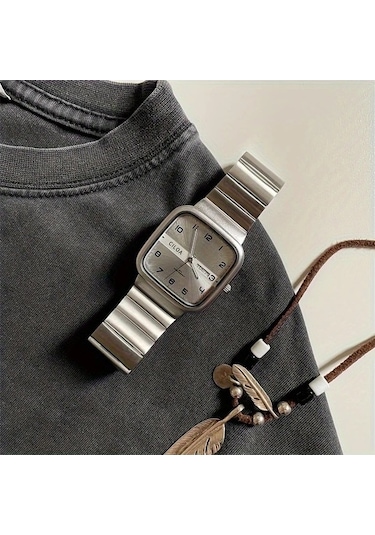 Fastbuy Cıloa Erkek Spor Takvimi Paslanmaz Çelik Kasa 141black Altın Saat Altın