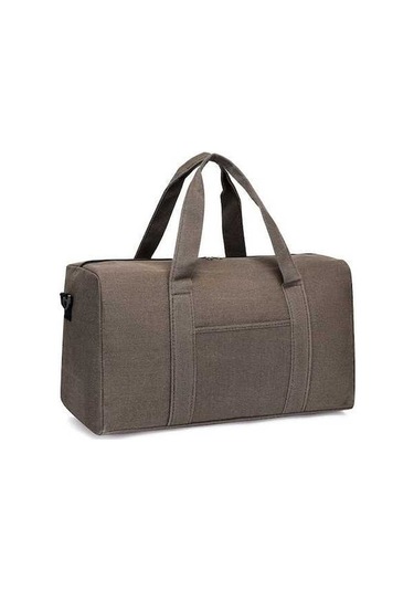 Willowhaven Küçük Boy Kaki Renk Hafif Dayanıklı Bez Seyahat Çantası Haki