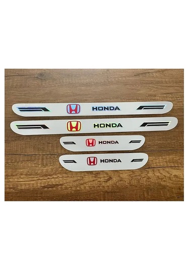 Honda Aynalı Kapı Eşiği 4'lü Set