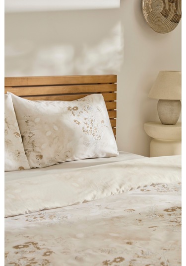 Kaşmir Home Slove Çift Kişilik Nevresim Takımı Gri Gri