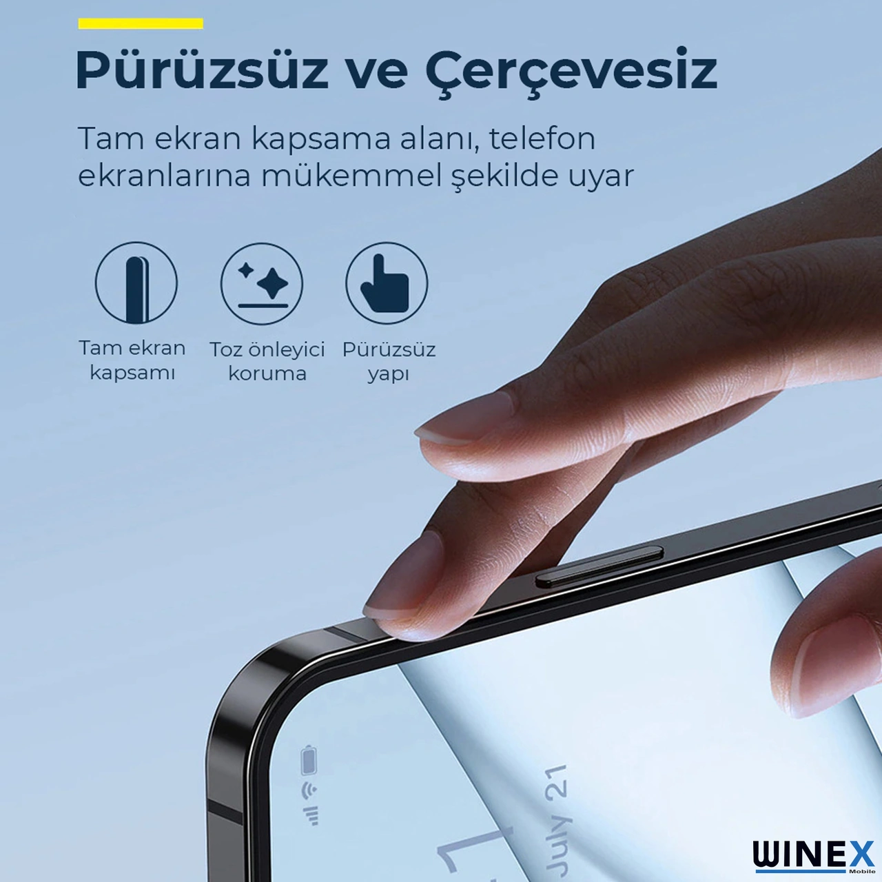 Xiaomi Mi Note 10 Lite Ön Darbe Emici Hd Ekran Koruyucu Kaplama