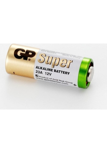 23a 12v Alkalin Spesifik Pil 1 Adet Gp Gp23a-C5 Siyah