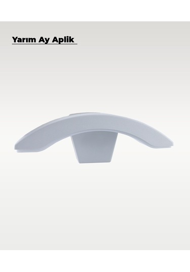 Beyaz Led Yarım Ay Aplik 3200k Sarı Işık Beyaz