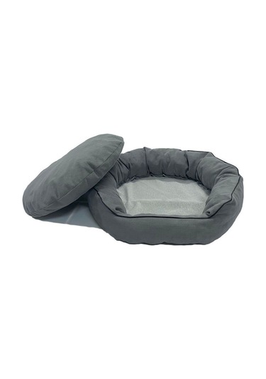 Zishtekstil Lapis Pet Kedi & Köpek Yatağı Ayrı Kullanılabilir Minderli