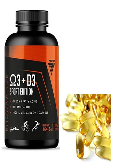Trec Omega 3 + D3 Vitamin 2000 Uı Sport Edıtıon 120caps