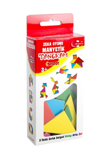 Diytoy Tangram Seti Manyetik Bloklar