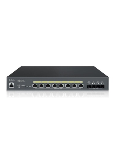 Ecs2512fp Poe++ Switch 8 X 2500 Port, 4 X Sfp+ 10gig Port, L2+ 8-port Poe++-125966