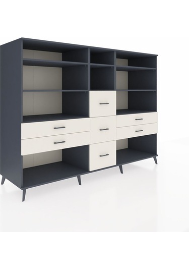 Kronos Dolap 8 Raflı 7 Çekmeceli 220x59x163 Antrasit-antrasit/ay Antrasit-antrasit/aytaşı Kronos Dolap 8 Raflı 7 Çekmeceli 220x59x163 Antrasit-antrasit/ay Antrasit-antrasit/aytaşı