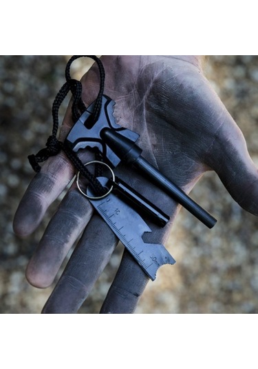 Periboia Survival Ateş Başlatıcı Magnezyum Çubuk Taş Hayatta Kalma Çok Renkli