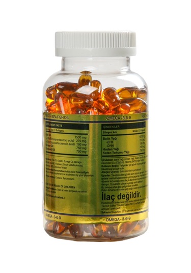 Selpiar Fish Oil Omega 3 6 9 Balık Yağı Hodan Keten Tohum 200