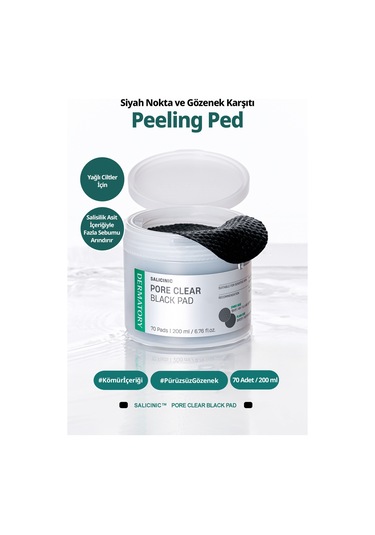 Dermatory Salicinic Pore Clear Black Pad