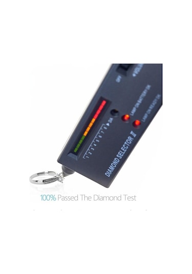 Beyaz Bagueringen 1.0ct Yuvarlak 18k Beyaz Altın Kaplama 100% 925 Gümüş Mozanit Yüzük Pırlanta Testi Geçti Takı Kadın Kız Hediye