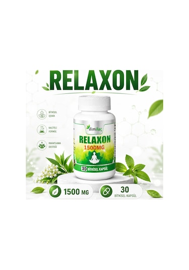 Relaxon 1500 Mg 30 Bitkisel Kapsül Relaxon Takviye Edici Gıda
