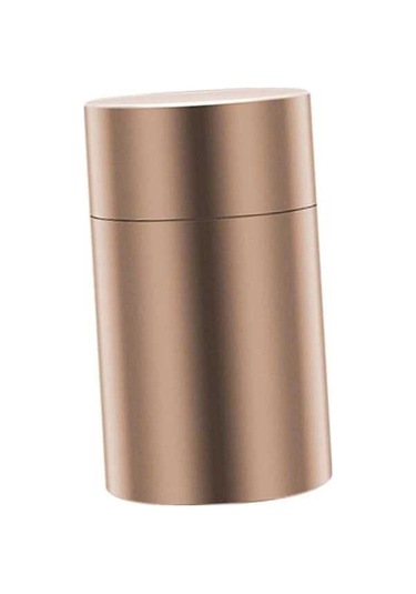 Trendooze Alüminyum Kavanoz - Kompakt & Şık Altın Renk Altın