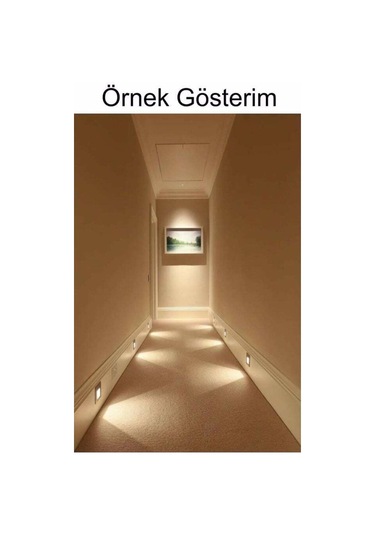 Sensörlü Koridor Aydınlatma Yuvarlak Satin 1,5w Ct-5174 3200k Gün Işığı Diğer