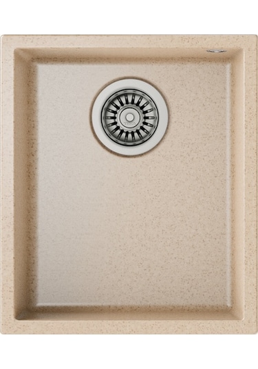 Teka Square 34.40 Tg Tek Hazneli Tezgahaltı Tegranite Eviye - Avena Bej - 115230032
