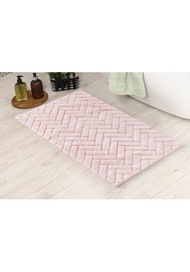 Cotton Box Pamuklu Paspas Zibby Pudra 60x100 Pudra