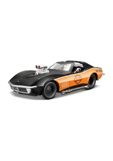Qianfan Model Araba, Harley-davidson 1970 Corvette, 1:24 Ölçekli