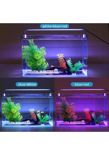 Silkroadselect Huoxun Shop A 28cm Ab Tarzı Akvaryum Işık Barı Led Balık Tankı Ince Kelepçe Lambası Bitki Yetiştirme Aydınlatma Sucul Manzara Dekorasyonu Cm Genişletilebilir Aksesuarlar Beyaz