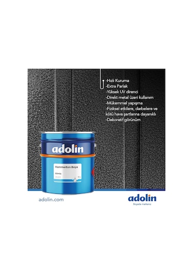 Adolin Hammerton Gümüş Boya 2.5lt