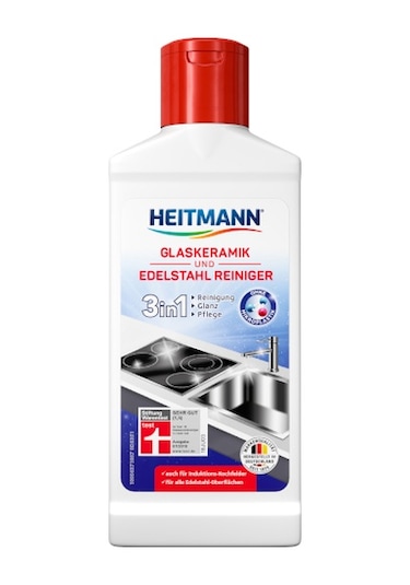Heitmann Cam Seramik Inox Temizleyici Krem 250 ML