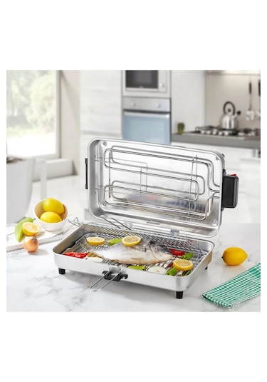 Taner TNRIZ1704 Macro Boy Elektrikli Izgara Barbekü