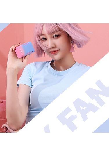 Maiyame "boyun Fanı - 3 Hızlı Taşınabilir Usb Şarjlı Mini Klima, Spor Ofis Seyahat İçin"