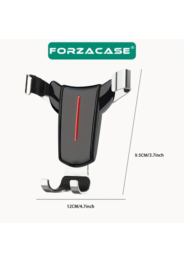 360 Derece Döner Havalandırma Araç İçi Telefon Tutucu - Fc806