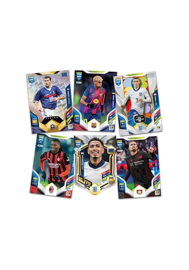 Panini Fifa 2026 Metal Kutulu Futbolcu Kartları 24 Core 4 Le 1 Coin 1 Golden Kart - Siyah Pembe