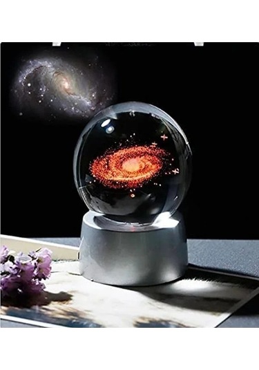 Renk Değiştiren Led Işıklı Kristal Cam Küre Gece Lambası . 94915410