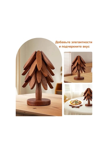 Youmex Abs Plastik Çay Poşeti Tutucu, Döner Fonksiyonlu, 10 Cm Çap, 3 Kişilik, Festivite Desenli, Evde Mutfak Kullanıma Uygun