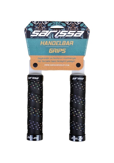 Sarissa Jelli Elcik Destekli Yapı Kolay Kavrama Kaymaz Bisiklet Elciği Rainbow Çok Renkli