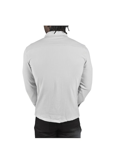 Deepsea Erkek Gri Çıtçıtlı Spor Ceket 2500558 Gri