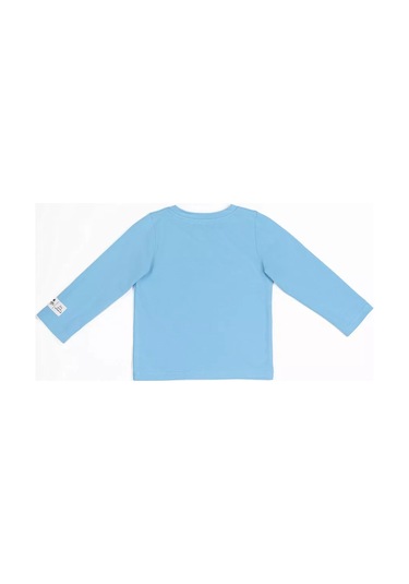 Bodo Bebekler İçin Pıc Efektiyle Sweatshirti 238856980 Açık Mavi