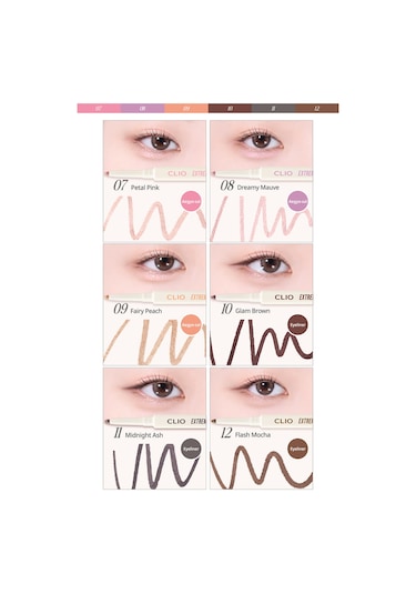 Clıo Extreme Gelpresso Pencil Liner 10 Glam Brown