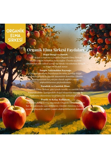 Mim and More Elma Sirkesi 250 ML