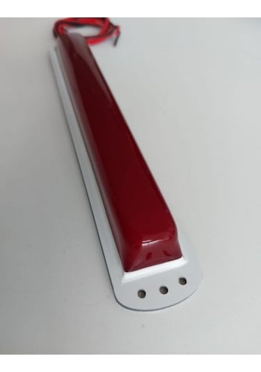 Su Geçirmez Led Lamba Marine Yat Tekne Karavan 12V-25 Cm KIRMIZI