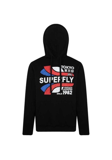 Superfly Tokyo Kapüşonlu Erkek Sweatshirt Spf101232317202 001