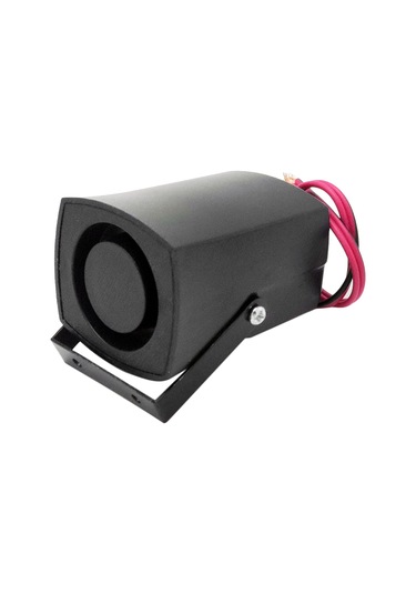 Mufunye 12v/24v 105db 5w 420hz Plastik Siyah Araba Geri Vurma Hoparlörü 6 Sesli/tek Sesli