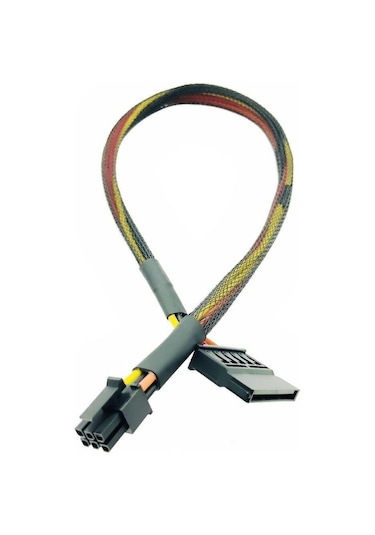 Dell Uyumlu Vostro-Optiplex Mini 6 Pin To Sata Power Kablo