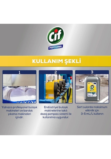 Cıf Pro End.bulasık Mak.deterjanı 10 Lt
