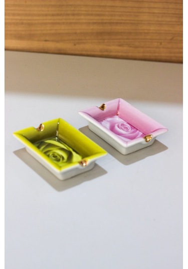 Lucky Art Bone Porselen 2'li Küllük 6x8cm 1923